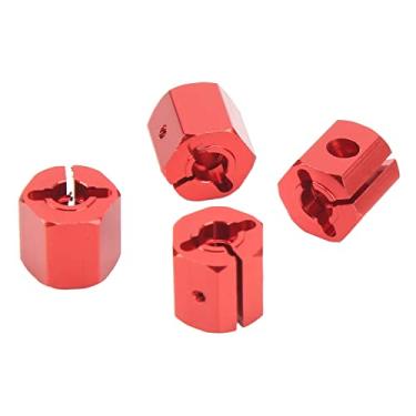 Imagem de Generic Cubo Sextavado de Roda de 12 Mm, Adaptador Sextavado de Liga de Alumínio de 12 Mm, Fácil de Instalar e Desmontar, Resistente Ao Desgaste para Escaladores 1/10 RC (#12)