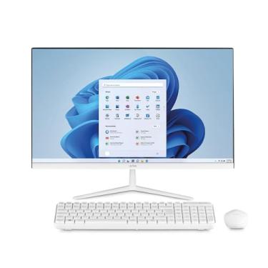 Imagem de Computador All in One Ultra, W11 Home, Processador Intel Celeron Memória 4GB 120GB SSD, Tela 23,8''FHD + Microsoft 365 Personal + 1TB na Nuvem Branco – UB830