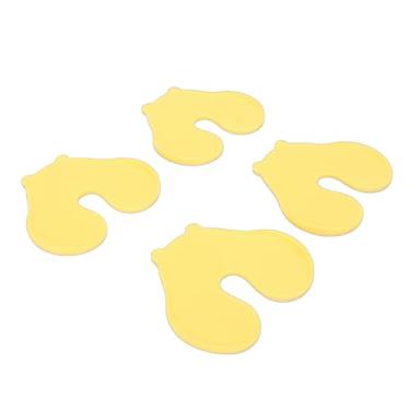 Imagem de Brrnoo Almofada de Injeção, Dispositivo de Estimulação Tátil Reutilizável Com Vários Pontos Cegos para Procedimentos de Vacinação de Crianças e Adultos (Amarela)