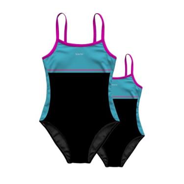 Imagem de COMBO MÃE E FILHA PAR MAIOS PRO LINE COM FORRO E PROTEÇÃO UV CORES (Azul Turquesa, GG e 6)