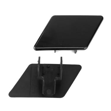 Imagem de Generic Par Preciso de Tampas de Bico Lavador de Farol Preto para E90 E91, OE 61677211209, 61677211210, Adequado para 323i 2006-2009, 2 X Tampa Lavadora de Farol para Entusiastas de Carros