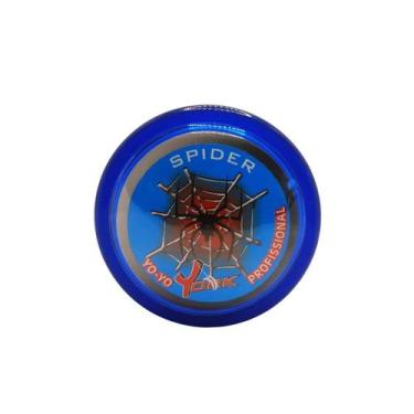 Imagem de Yoyo York Profissional Spider Aranha Ioiô + 3 Cordas Extras