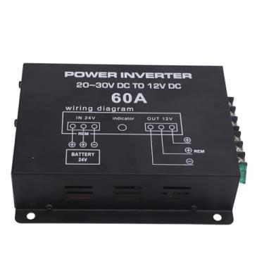 Imagem de Estink Conversor Dual Fan DC 24V para 12V, Fonte de Alimentação de Alta Eficiência para Carros Caminhões RVs SUVs Ônibus Com Proteção contra Curto-Circuito e Superaquecimento, Ideal (60a)