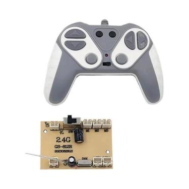 Imagem de Placa transmissora e receptor 2.4G de 6 canais com controle remoto RC 