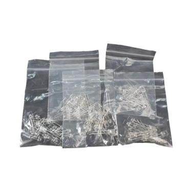 Imagem de 100 peças diodo led 2x5x7mm kit de diodos de luzes transparentes verme