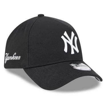 Imagem de Boné New Era 9FORTY A-FRAME New York Yankees Colour Preto-Unissex