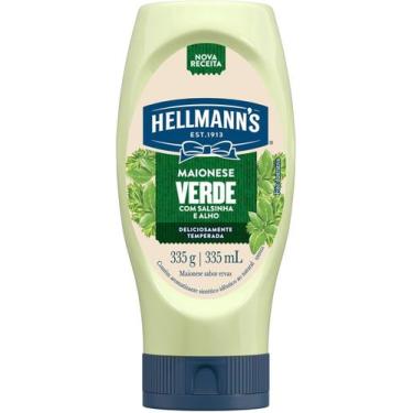 Imagem de Maionese Verde Sabor Salsa Squeeze Hellmann's 335g