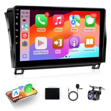 Imagem de Naifay Rádio automotivo Android para Toyota Tundra 2007-2013, tela sensível ao toque IPS de 10,1 polegadas para estéreo Tundra com Carplay Android Auto/Bluetooth/Wi-Fi/FM/GPS/SWC/Canbus (serve para