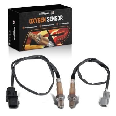 Imagem de maXpeedingrods 2 peças de sensor de oxigênio O2 upstream downstream 234-5055 234-4568 relação de combustível de ar para Hyundai Accent Veloster 2012-2017, para Kia Rio 2012-2018 Soul 2012-2016 L4 1.6L