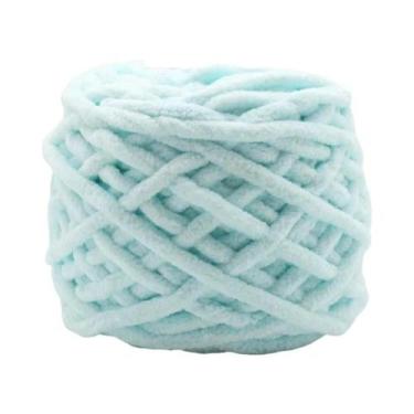 Imagem de Fio De Poliéster Macio E Grosso (2 Peças) Para Tricô Manual, Crochê, C