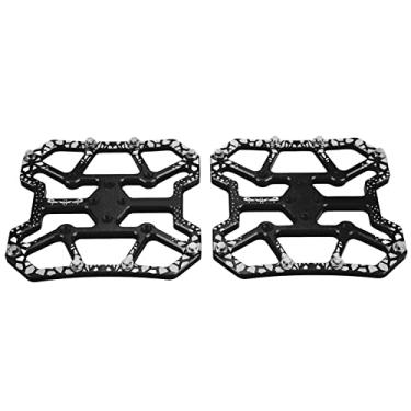 Imagem de Generic Adaptador de Plataforma de Pedal de Bicicleta Conversor de Travamento Durável para, ótimo Efeito Antiderrapante, Fácil de Instalar para Bicicletas de Estrada e Montanha, Liga de Alumínio,