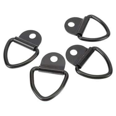 Imagem de aqxreight Âncoras de Amarração para Cama de Caminhão para Serviço Pesado Âncoras Em V de Aço 4PC Com Resistência de 3000LB para Transporte Seguro Em Reboques, Caminhões, Bicicletas, ATVs, UTVs,