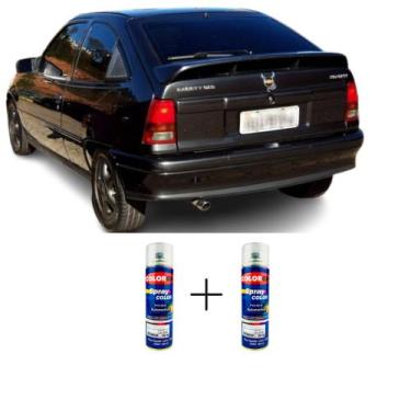 Imagem de SPRAY AUTOMOTIVO Cinza Bartok GM + SPRAY VERNIZ 300ML - Sherwin Willia