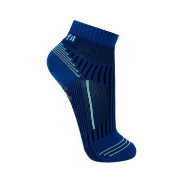 Imagem de Kit com 10 Meias Hidroginástica Trifil 6037, Azul, 39-43