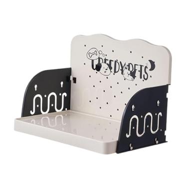 Imagem de Baoblaze Mesa elevada para alimentação de gatos, mesa de jantar para gatinhos, estação estável e antiderrapante para comedouros e bebedouros de cães, sem