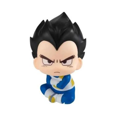 Imagem de Figurinha Kawaii Q Versão Dragon Ball Z Goku Vegeta Anime PVC Modelo D