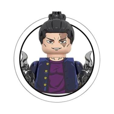 Imagem de Blocos De Montar Jujutsu Kaisen Mini Figuras De Ação Itadori Yuji Gojo