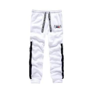 Imagem de Conjunto De Moletom Masculino Para Outono E Inverno, Casual, Com Estam