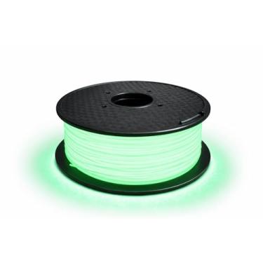 Imagem de Filamento para impressora 3D PCTG MAX SpoolHaus 1,75 mm melhor do que PETG verde que brilha no escuro 1 kg (verde brilhante)