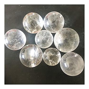 Imagem de Bola de cristal polido Reiki 20 mm-30 mm Pedras Cristais Pedras Naturais e Minerais Artesanato Decorativo (Cor: 30 mm Cristal branco)