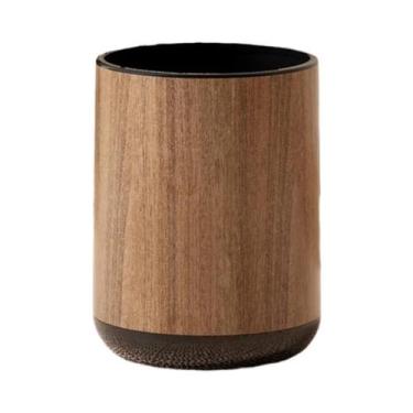 Imagem de Lixeira Retro De Grande Capacidade Com Dois Baldes Organizador Para Co