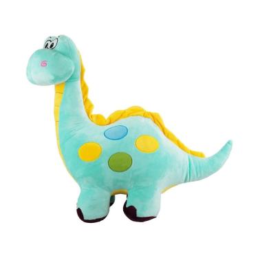 Imagem de Dinossauro Pescoçudo Verde Turquesa 52Cm - Pelúcia