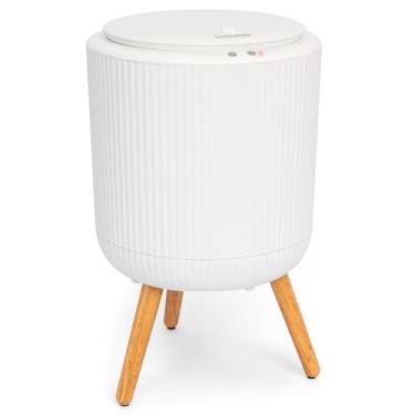 Imagem de SereneLife Balde de aquecedor de toalhas independente – Aquecedor de toalha quente de 45 cm com pernas para banheiro e spa, capacidade de 12 L, temporizador embutido, discos de aroma e indicador de