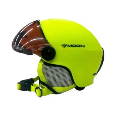 Imagem de Capacete de Esqui Masculino MOON - Alta Qualidade, com Óculos Integrad