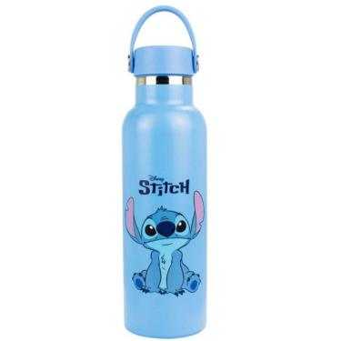 Imagem de Garrafa Térmica Azul Stitch 500ml - Disney-Unissex