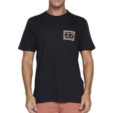 Imagem de Camiseta Billabong Crayon Wave II SM25 Masculina-Masculino