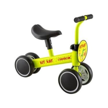 Imagem de Bicicleta de Equilíbrio Infantil TK3 Track Kit Kat Amarelo Neon-Unissex