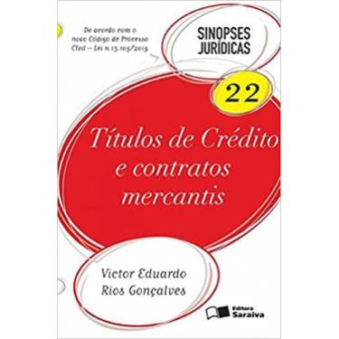 Imagem de Títulos de Crédito e Contratos Mercantis - Coleção Sinopses Jurídicas 