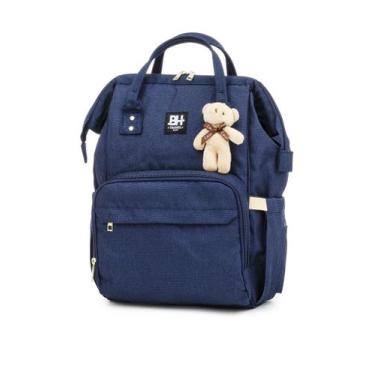 Imagem de Bolsa Mochila Maternidade Impermeável Bebê Menino Menina - Bhstore, Az