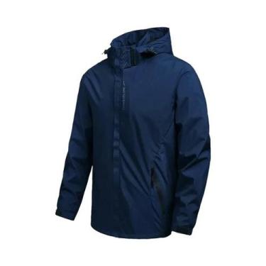Imagem de Capa De Chuva Masculina Leve E Impermeável Para Ciclismo Com Capuz, Ja