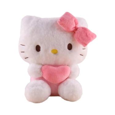Imagem de Almofada De Pelúcia Sanrio Hello Kitty Kuromi De 22cm, Brinquedo Macio