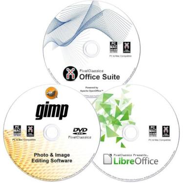 Imagem de Pacote Office + LibreOffice 2026 + Software de Edição de Fotos GIMP - 