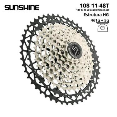 Imagem de Cassete De Bicicleta Em Aço Carbono Ultraleve 9-13 Velocidades HG Para