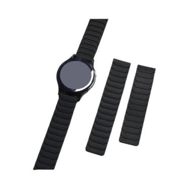 Imagem de Pulseira De Silicone Magnética Para Smartwatch Amazfit Bip 6 5 Active 