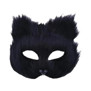 Imagem de Máscara De Raposa Sexy Para Halloween, Máscara De Cabelo De Gato Em De