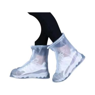 Imagem de Capas De Silicone Antiderrapantes E Impermeáveis Para Botas De Chuva, 