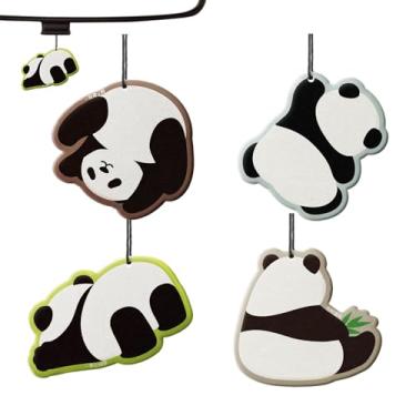 Imagem de Aromatizador de ar para - Pingente de espelho retrovisor, tablet de fragrância de em forma de animal de longa duração de mais de 20 dias | para mulheres e homens, automotivo, casa, armário