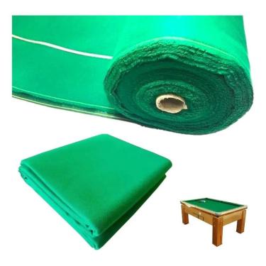 Imagem de Tecido Pano Mesa Bilhar Sinuca Snooker 1,15 M X 1,85 M