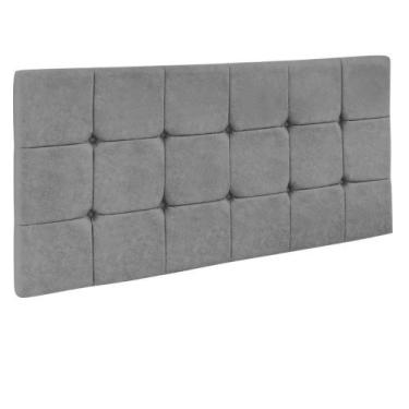 Imagem de Cabeceira Painel Sleep para Cama Box Solteiro 0,90 cm Grafite Peache 2