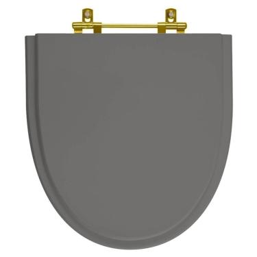 Imagem de Assento Sanitário Studio Cinza Escuro Para Vaso