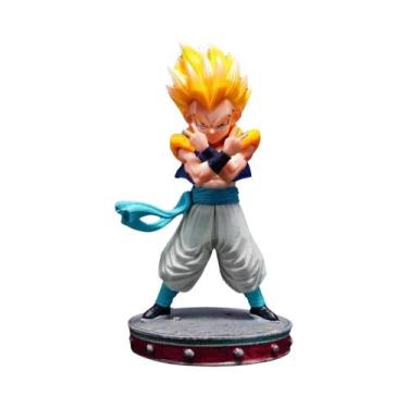 Imagem de Figura De Ação Super Saiyan Gotenks 15cm, Estátua De PVC Do Anime Drag