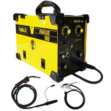 Imagem de Máquina Solda Multiprocesso, MIG FLEX TIG e Eletrodo EVAFLUX-180 Bivol