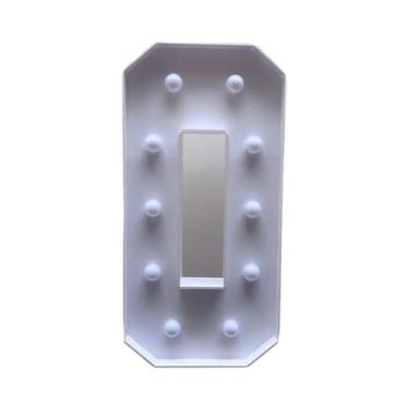 Imagem de Estrutura Digital De Luz Branca Para Letreiro Luminoso 73cm Com Número