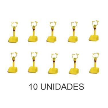 Imagem de Kit 10 unid Bebedouros Automático Nipple para Galinhas com Copinho  Ec