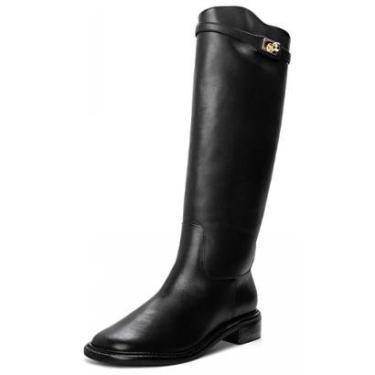 Imagem de Bota Cano Longo Carrano Detail Clasp Couro 852001 ORIGINAL-Feminino