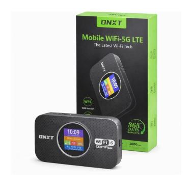 Imagem de Modem 5g Portátil Com Wi-fi 6 Velocidade Até 300 Mbps